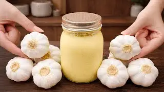 Перестаньте покупать чесночную пасту! Приготовьте её дома за копейки! | Советы Трейси