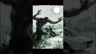 ЖУТКИЙ Cryptid Casefile Южная Каролина: Ящер-человек из болота Скейп-Орэ #шорты