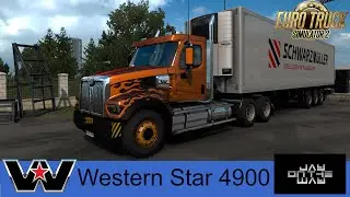 🚛 Western Star 49x от SCS версия 1.0 для Euro Truck Simulator 2 #jayontheway