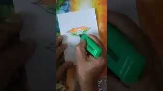 Indian National Flag in lips 👄