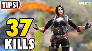 HOW TO GET HIGH KILLS (30+) | TIPS & TRICKS | CALL OF DUTY MOBILE BATTLE ROYALE
