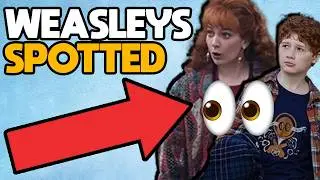 OUR FIRST LOOK at THE WEASLEYS at KING'S CROSS