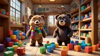 Seven Tiny Bears Sort the Toys | Fun Sorting & Animal Song for Kids | Nursery Rhymes and Baby Songs
