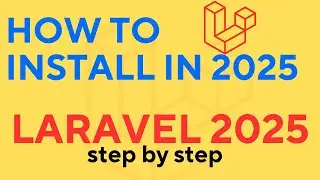 #01 How to Install & Create Laravel Project