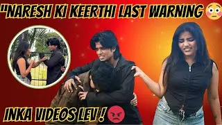 keerthi naresh ki last warning 🤬ecchindi inka vdos cheyanu ani🙏🏻🥹
