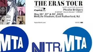 MetLife Stadium - How to Get There LIRR & NJTransit (Eras Tour WARNING in Description.)