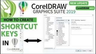 How to create Shortcuts Key  in CorelDRAW 2025 | Coreldraw Shortcuts Tutorials #shortcutskeys #viral