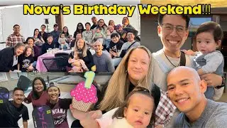 Happy 1st Birthday NOVA! 🎂 Reunion with Friends & PICKLEBALL tournament 🇵🇭 🇺🇸