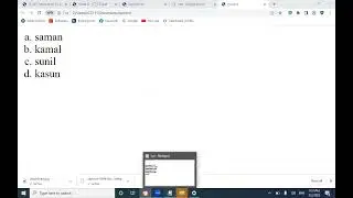 html order list