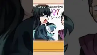 Mui is girl 💗😂 #demonslayer #anime #muichirotokito #hashira #kimetsunoyaiba #genya