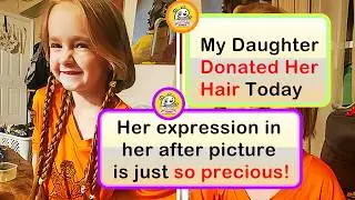 Before and After Photos of People Who Cut Their Hair to Help Others
