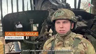OBUS autopropulsado Msta-B OPERANDO en la regi&oacute;n de Sumy (SUBTITULADO)