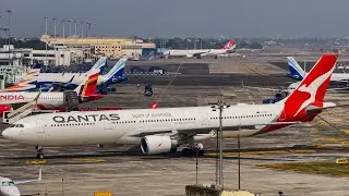 Qantas Airline&rsquo;s historical Kangaroo route stop at Kolkata Airport/Australia/aviation videos