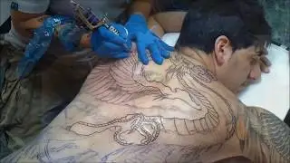 BEST FULL BACK PHOENIX TATTOO!!!! (PATONG, THAILAND)-PHUKET INK TATTOO