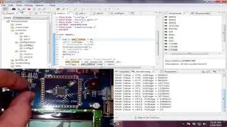 Potentiometer(ADC) Interfacing with LPC13XX
