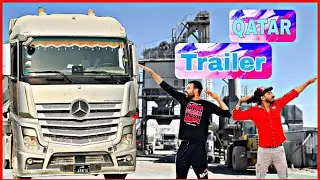 Enjoying The Work in Qatar,Truck drivers