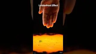 The Temperature is hot enough to melt steel&hellip; so why isn&rsquo;t his hand burning?   #science #mystery