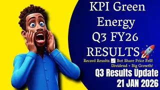 KPI Green Energy Q3 FY26 Results 🔥 | Profit +48% YoY | Dividend Announced | Stock Fell &ndash; Why?