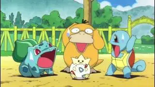 Los pokemon animando a Togepi | Canci&oacute;n de cuna de Bulbasaur