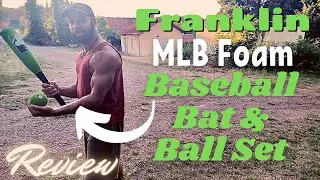 Обзор набора бейсбольных бит и мячей Franklin MLB Foam