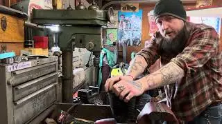 Gringovision pilot. Rat bike revive, honing cylinders and lapping valves