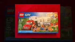 Building Lego Pickup &Caravan