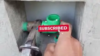 Little-known tricks when repairing and replacing ppr and pvc plumbing #plumbertools #home #pipe