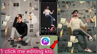 How to newspaper photo editing tutorial trending news paper pixel app Instagram viral photo 😱 🔥 👈