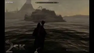How to walk on water in Skyrim (no mods, just Dragonborn expansion)