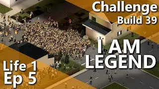 Project Zomboid Night Sprinters | I AM LEGEND Challenge | Vehicles Build 39 | Life 1 Episode 5