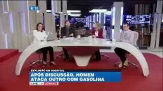 Homem ateia fogo em rival dentro de hospital