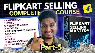 Flipkart Selling Full Course 2026 PART05: Payments, SPF claims, reports