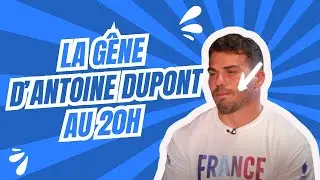 La question sur l'affaire Jegou-Auradou qui g&ecirc;ne Antoine Dupont au 20h de France 2