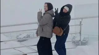 ⛷️ День в горах: снег, горы и эмоции