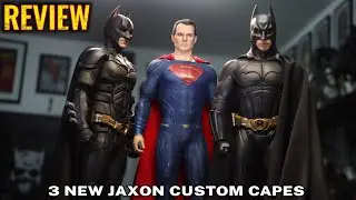 ОБЗОР 3 НОВЫХ ПЛАЩЕЙ ОТ JAXON ДЛЯ INART SUPERMAN И HOT TOYS BATMAN