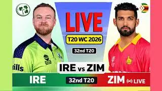 Live: ZIM VS IRE 32th Match T20 World Cup 2026