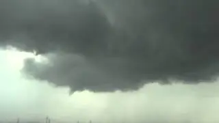 120721 Gewitterfront Waiblingen mit rotierender Basis (15fach Zeitraffer)
