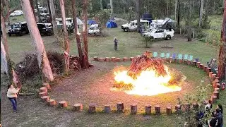 How To Light A Fire The Aussie Snake Catchers Way! - Snake Catchers BBQ 2025