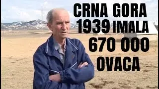 DURMITOR PIJACE NEKAD - 670 000 OVACA IMALA JE CRNA GORA 1939 Godine
