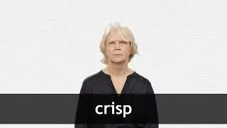 How to pronounce CRISP in American English