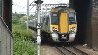 Great Northern Class 387 Electrostars departing Alexandra Palace | 25/05/2023