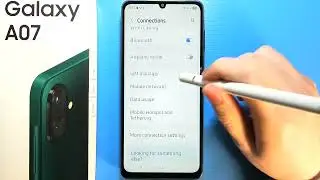 Samsung Galaxy A07: How to Manage Private DNS Settings