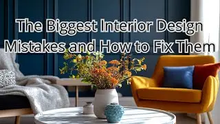 The Biggest Interior Design Mistakes (and How to Fix Them!)