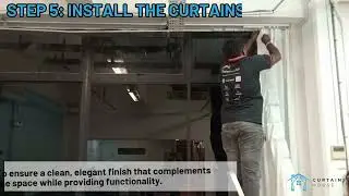 Professional Curtain Installation by Curtains House Singapore