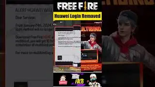 Huawei Login Removed ❌ Bind Your Free Fire Account with Google, VK or Facebook (New Update)