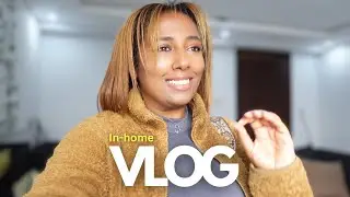 A Day at Home: Getting Ready for My Planner Launch vlog