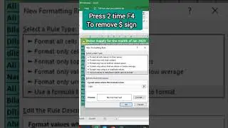 Auto border to active cell #exceltips #exceltricks #excelshorts