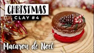 [XMAS CLAY #4] Macaron de Noël  -  Christmas Macaroon
