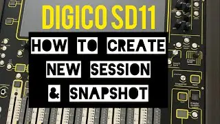 DIGICO SD11 Как создать новый сеанс и снимок