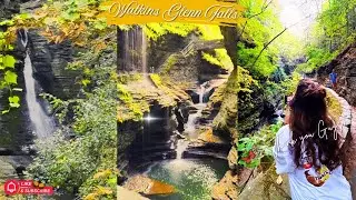 Exploring the Waterfalls of Watkins Glen State Park.